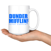 Dunder Mifflin Blue - Coffee Mug-teelaunch-Moneyline
