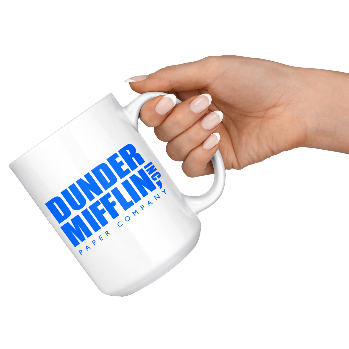 Dunder Mifflin Blue - Coffee Mug-teelaunch-Moneyline