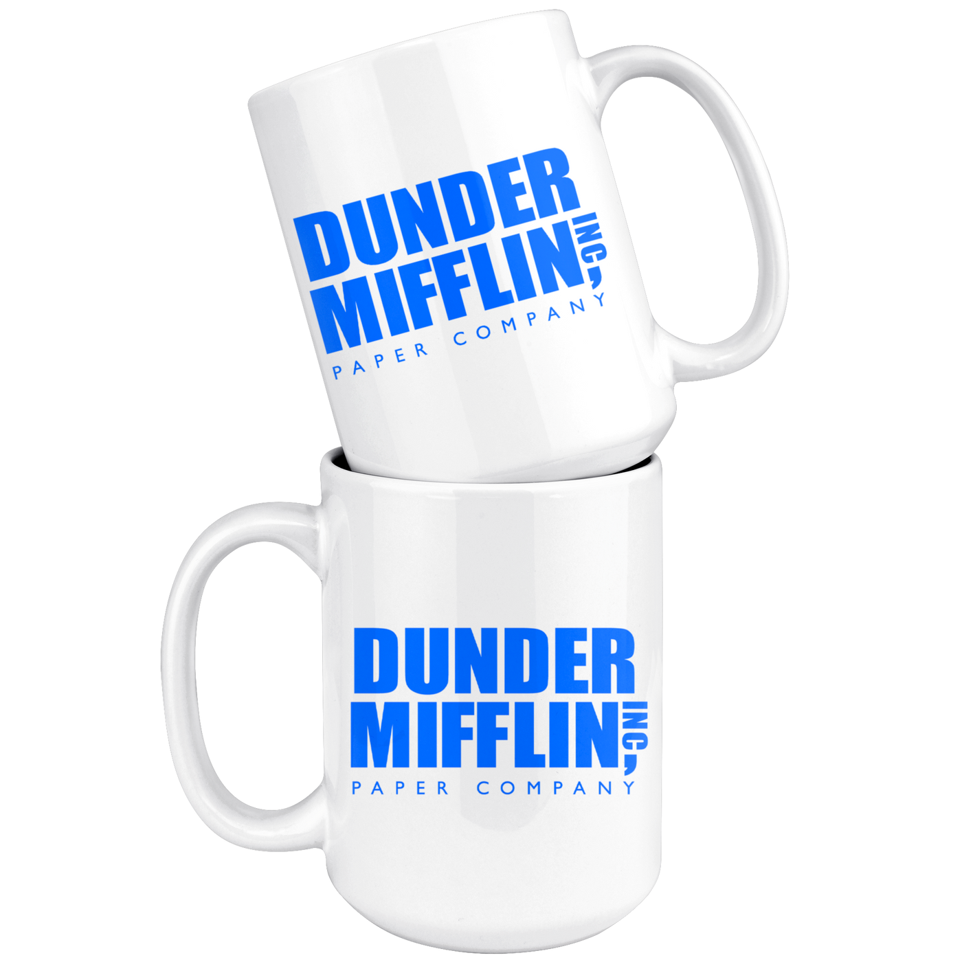 Dunder Mifflin Blue - Coffee Mug-teelaunch-Moneyline
