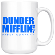 Dunder Mifflin Blue - Coffee Mug-teelaunch-Moneyline