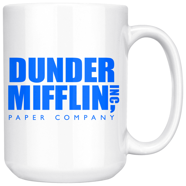 Dunder Mifflin Blue - Coffee Mug-teelaunch-Moneyline