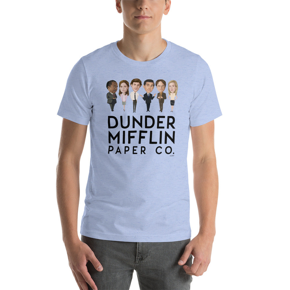 Dunder Mifflin Icons T-Shirt-Moneyline