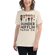 Dunder Mifflin Icons Women's Relaxed T-Shirt-Moneyline