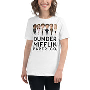Dunder Mifflin Icons Women's Relaxed T-Shirt-Moneyline