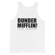 Dunder Mifflin Logo Men's Tank Top-Moneyline