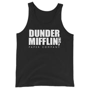 Dunder Mifflin Logo Men's Tank Top-Moneyline