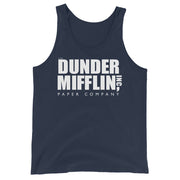 Dunder Mifflin Logo Men's Tank Top-Moneyline