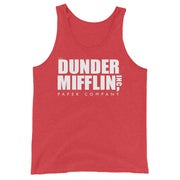Dunder Mifflin Logo Men's Tank Top-Moneyline