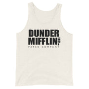 Dunder Mifflin Logo Men's Tank Top-Moneyline
