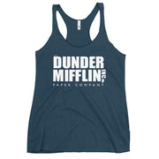 Dunder Mifflin Logo Women's Racerback Tank-Moneyline