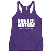 Dunder Mifflin Logo Women's Racerback Tank-Moneyline