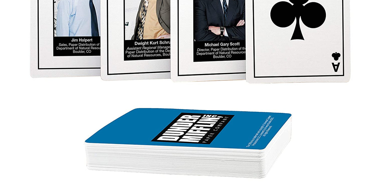 The Office Dunder Mifflin Playing Cards