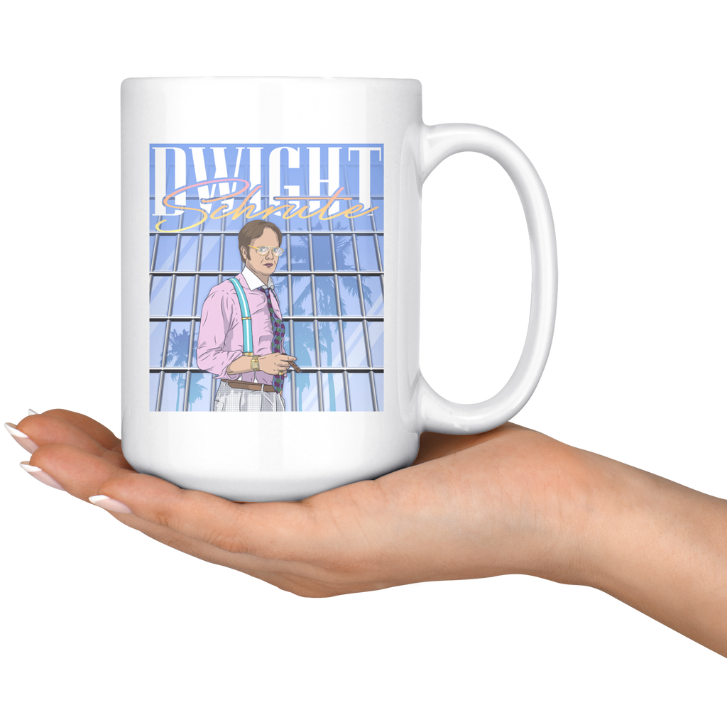 Dwight Schrute Vice Series - Coffee Mug-Drinkware-Moneyline
