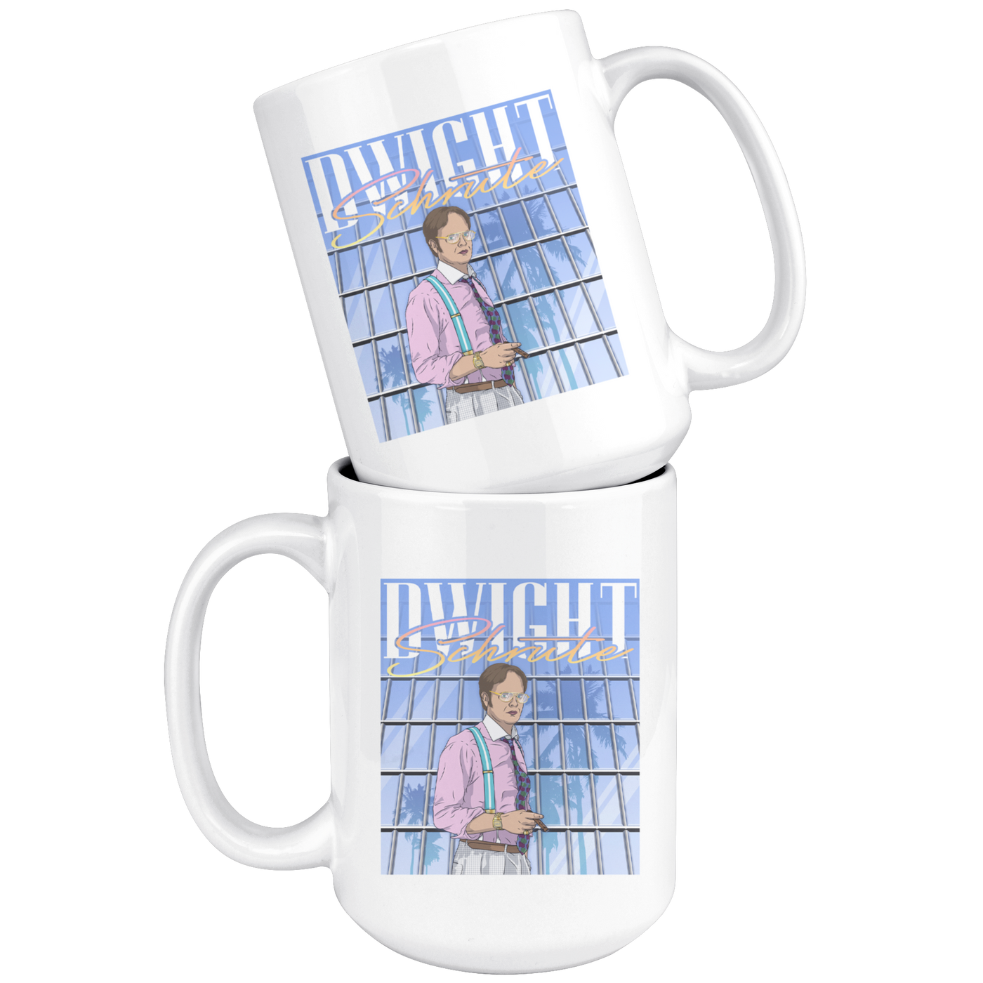 Dwight Schrute Vice Series - Coffee Mug-Drinkware-Moneyline