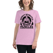 Dwight Schrute's Gym For Muscles Women's Relaxed T-Shirt-Moneyline