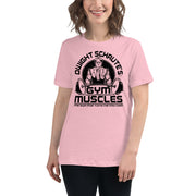 Dwight Schrute's Gym For Muscles Women's Relaxed T-Shirt-Moneyline