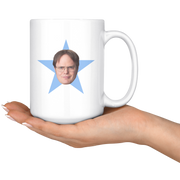 Dwight Star - Coffee Mug-Drinkware-Moneyline