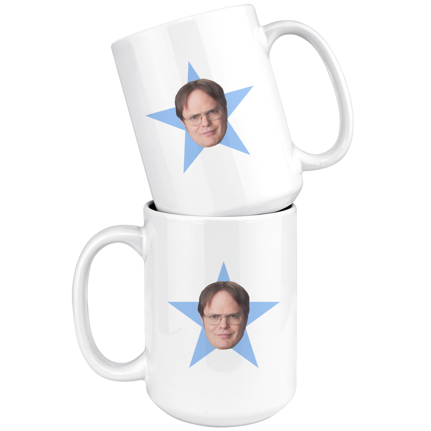Dwight Star - Coffee Mug-Drinkware-Moneyline