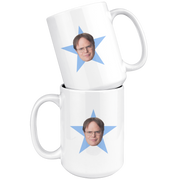 Dwight Star - Coffee Mug-Drinkware-Moneyline