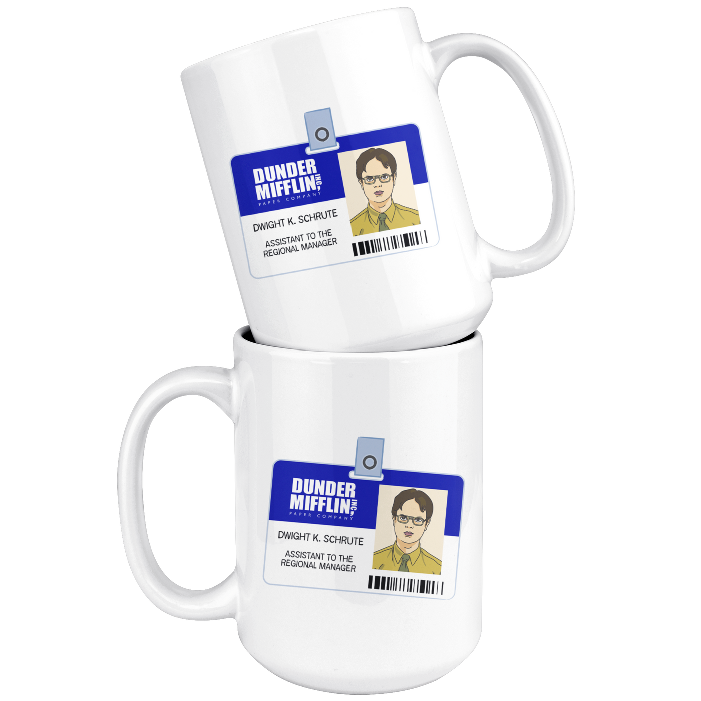 Dwight's Badge - Coffee Mug-Drinkware-Moneyline