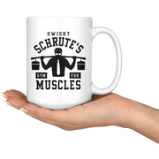 Dwight's Gym For Muscles - Coffee Mug-teelaunch-Moneyline
