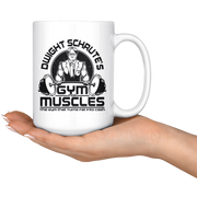Dwight's Gym For Muscles - Coffee Mug-Drinkware-Moneyline