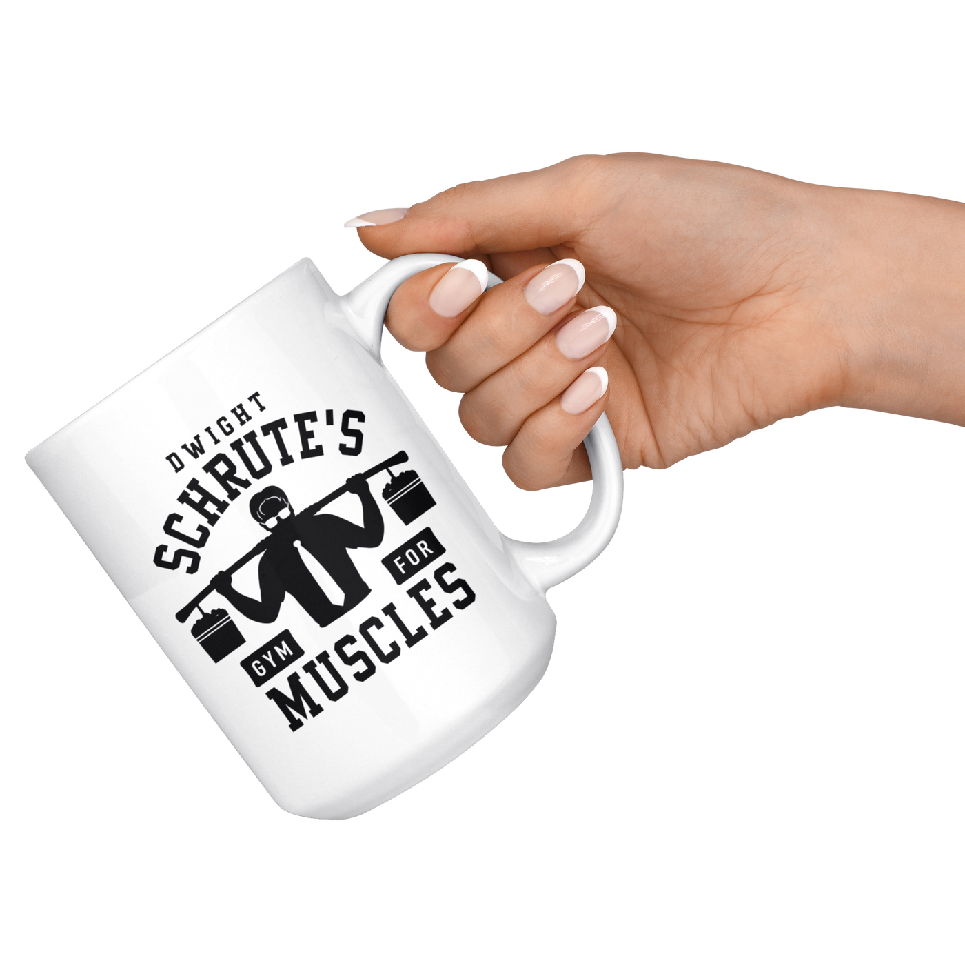 Dwight's Gym For Muscles - Coffee Mug-teelaunch-Moneyline