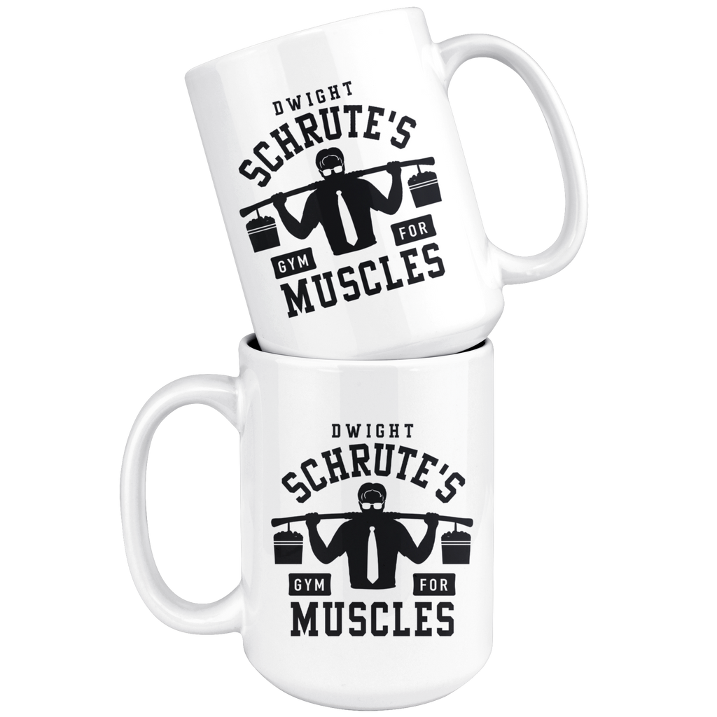 Dwight's Gym For Muscles - Coffee Mug-teelaunch-Moneyline