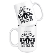 Dwight's Gym For Muscles - Coffee Mug-teelaunch-Moneyline