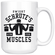Dwight's Gym For Muscles - Coffee Mug-teelaunch-Moneyline