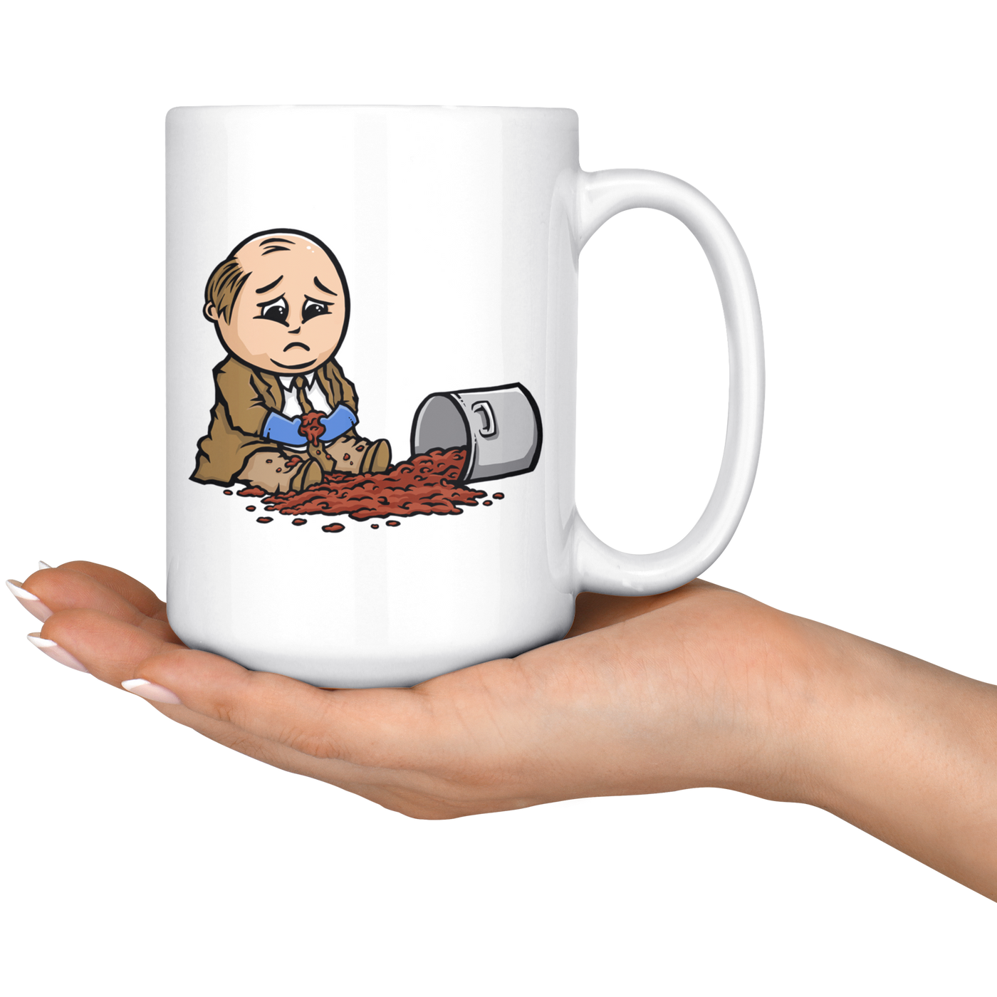 Emo Kevin - Coffee Mug-Drinkware-Moneyline