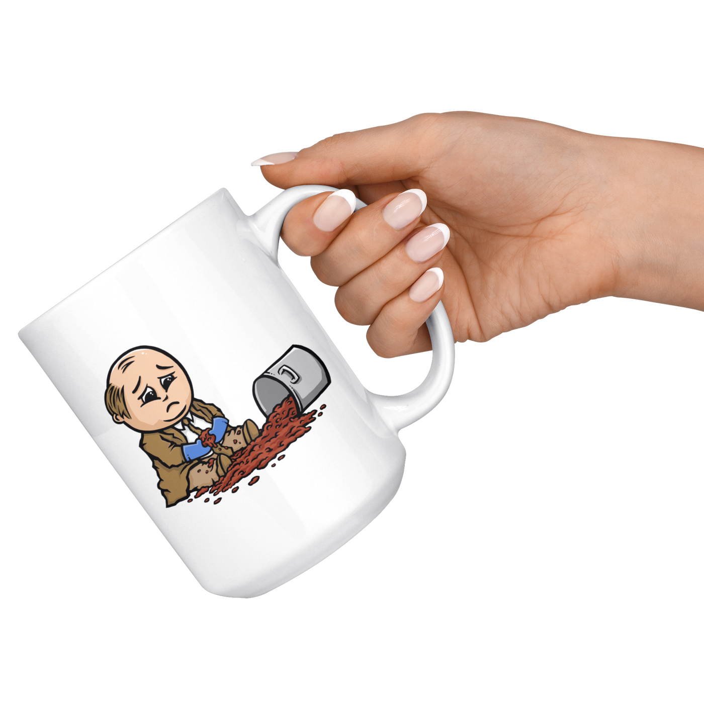 Emo Kevin - Coffee Mug-Drinkware-Moneyline