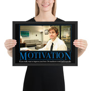 Motivation Motivational Framed poster