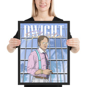 Dwight Schrute Vice Framed Poster