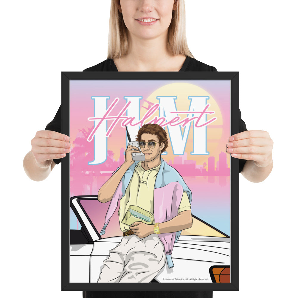 Jim Halpert Vice Framed Poster