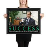 Success Motivational Framed Poster
