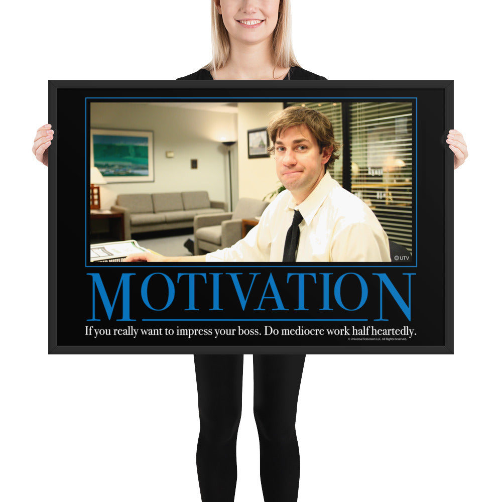 Motivation Motivational Framed poster