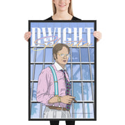 Dwight Schrute Vice Framed Poster