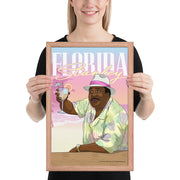 Florida Stanley Vice Framed Poster