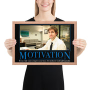 Motivation Motivational Framed poster