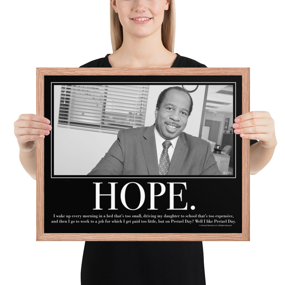 Hope Motivational Framed Poster