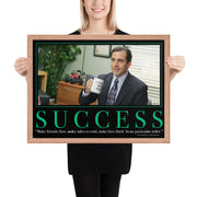 Success Motivational Framed Poster