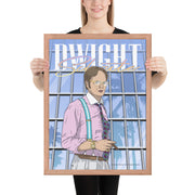 Dwight Schrute Vice Framed Poster