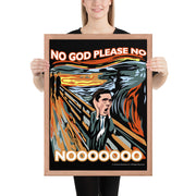 Michael Nooo "Scream" - Framed Poster