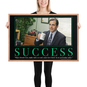 Success Motivational Framed Poster