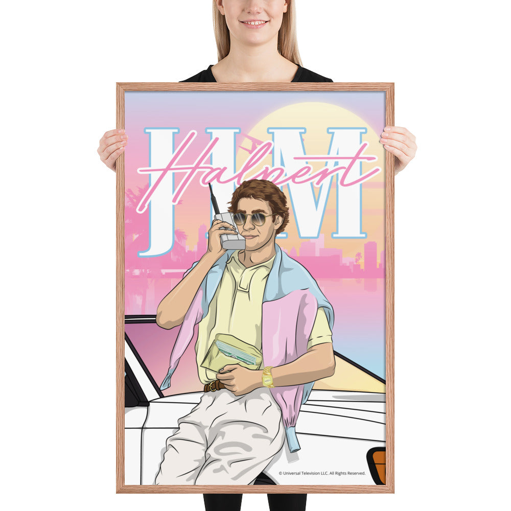 Jim Halpert Vice Framed Poster