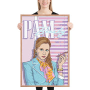 Pam Beesly Vice Framed Poster