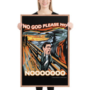 Michael Nooo "Scream" - Framed Poster
