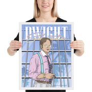 Dwight Schrute Vice Framed Poster