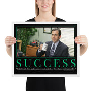Success Motivational Framed Poster